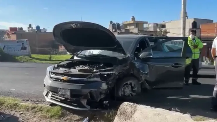 Accidente autopista México-Puebla hoy