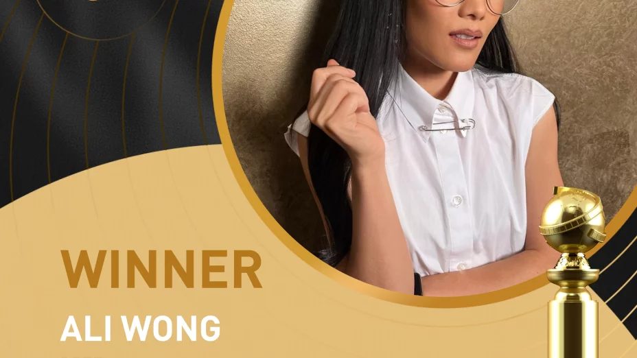 Ali Wong gana el premio a Mejor Actriz Femenina en los Globos de Oro 2024