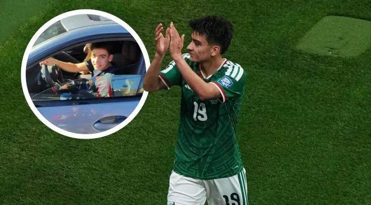 Gilberto Mora fue captado con una joven en México