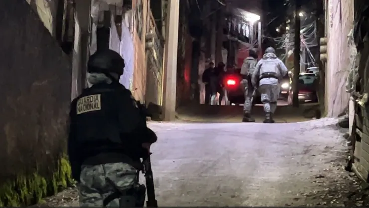 Cateo antidrogas en La Magdalena Contreras.