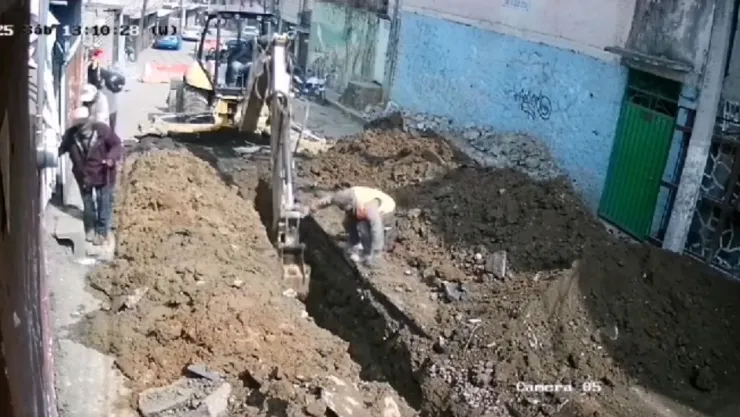 CDMX: Revelan VIDEO del derrumbe que mató a dos trabajadores en la Magdalena Contreras