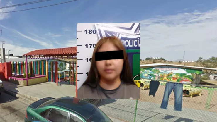 Mujer golpea a maestra de kínder en Nogales, Sonora