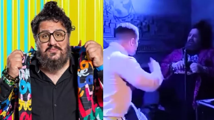 Comediante Jaime Caravaca golpeado por padre de familia