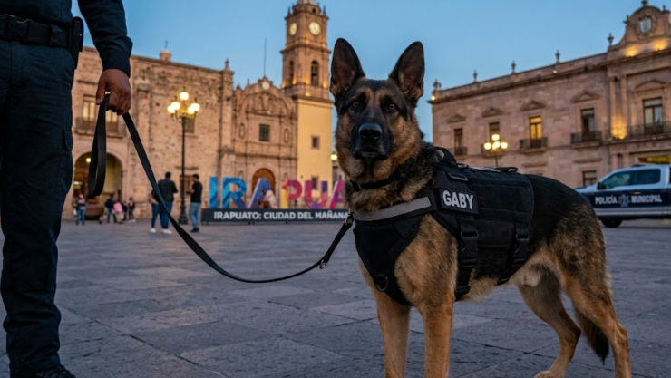 Detienen a hombre en Irapuato identificado por un perro policía