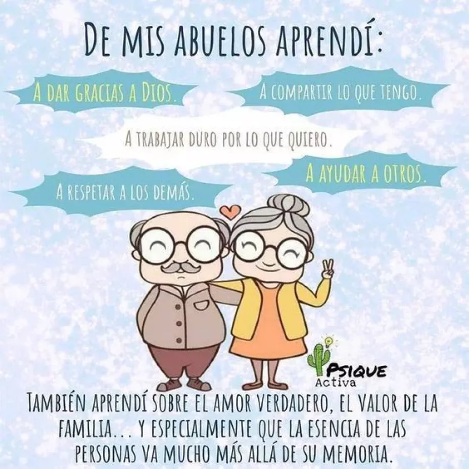 Imágenes del Día de los Abuelos