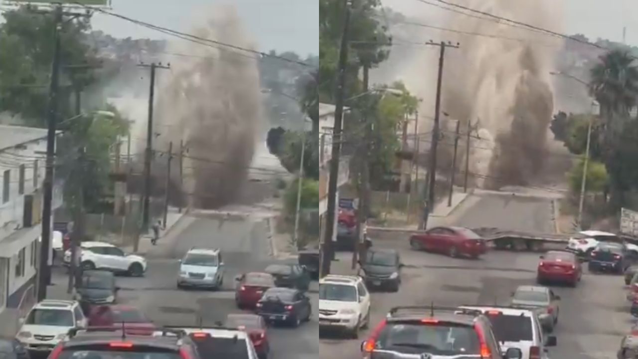 ¿Cuáles son las colonias afectadas por mega fuga de agua en Tijuana?