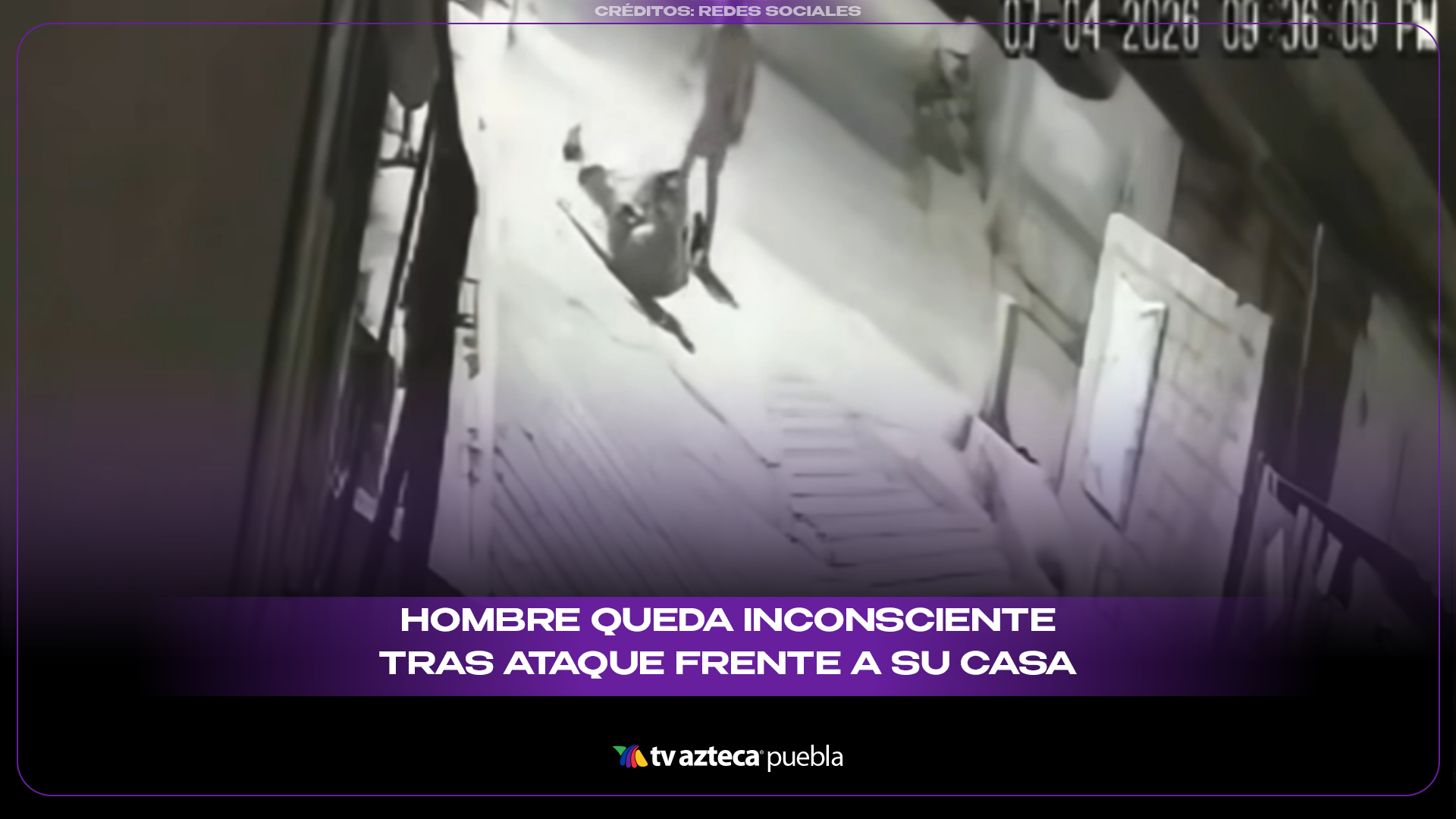 Brutal agresión en Mineral de la Reforma: hombre queda inconsciente tras ataque frente a su casa