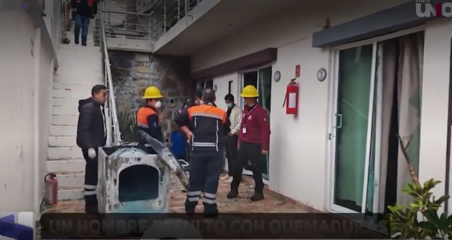 Un hombre resultó con quemaduras tras una fuga de Gas LP en Tlatlahuitepec, Puebla