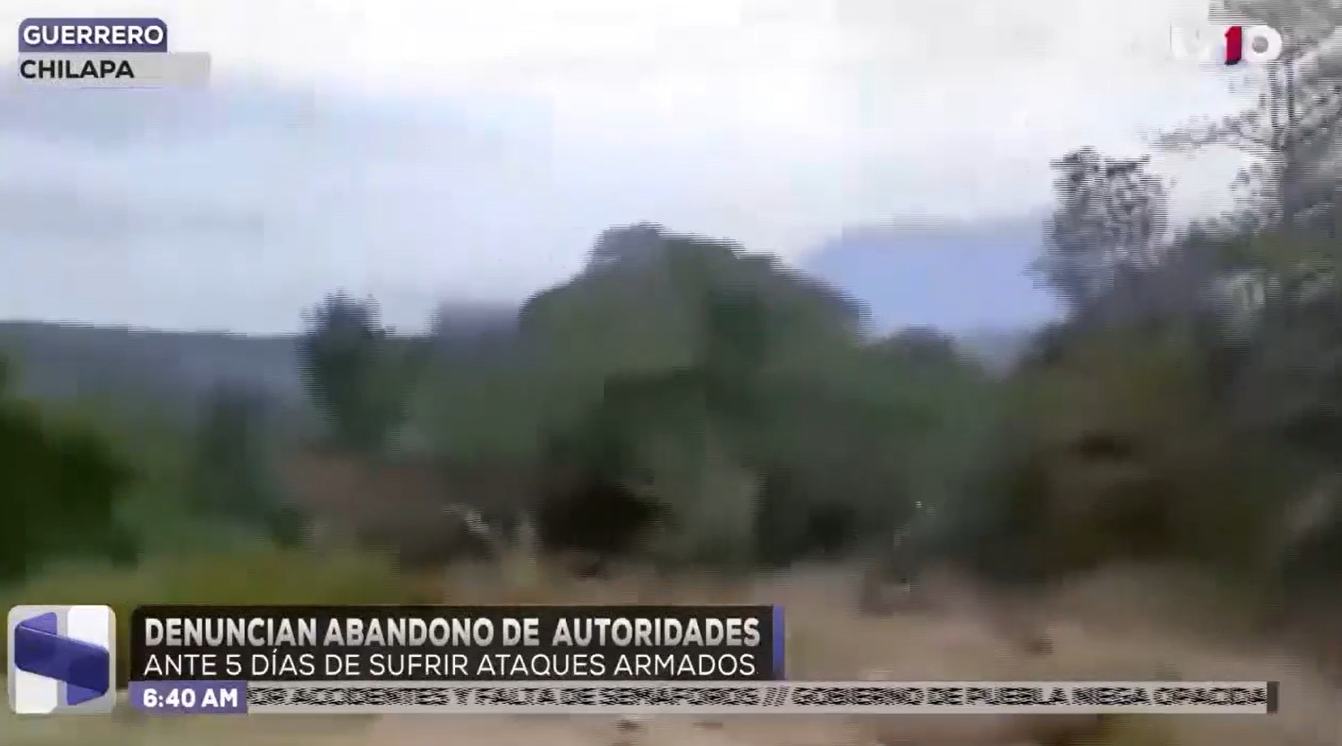 Denuncian abandono por parte de autoridades en Guerrero tras 5 días de sufrir ataques armados