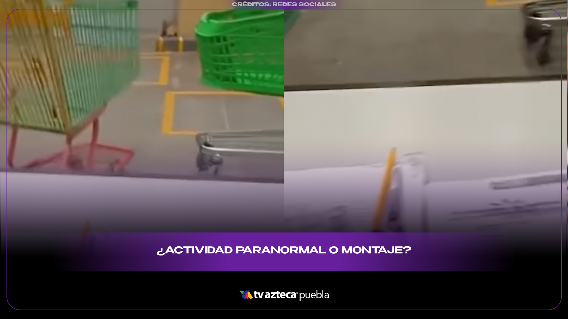 Carritos se mueven solos en bodega y desatan teorías paranormales