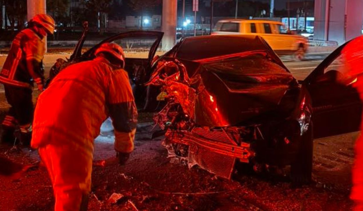 FOTOS: Accidente en la autopista México-Puebla deja al menos un prensado HOY