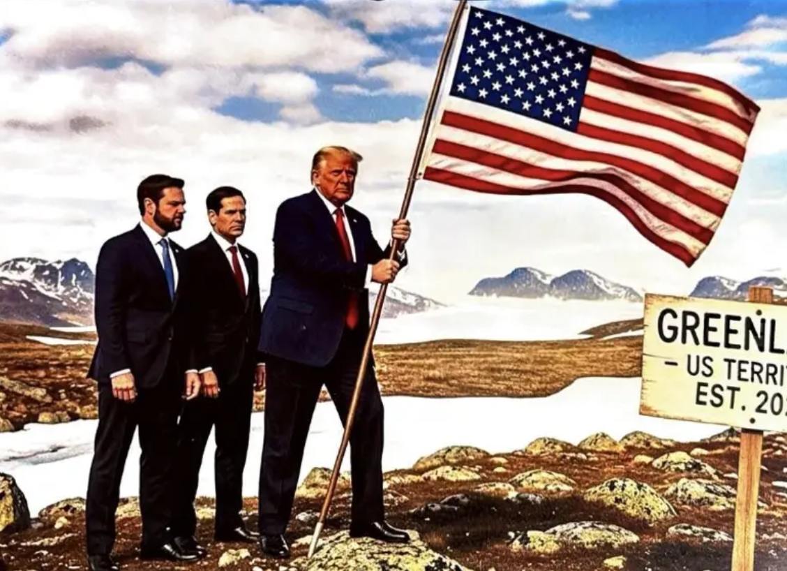 Trump desata polémica con imágenes de IA anexando a Canadá y Venezuela