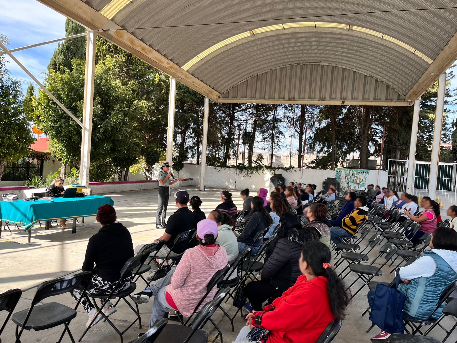En Edomex, Guardia Nacional imparte pláticas de prevención del delito