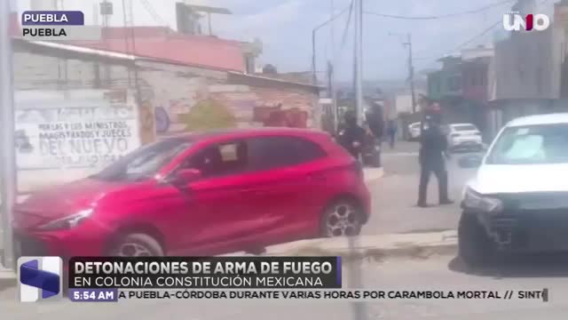 Se registraron detonaciones de arma de fuego contra elementos de la Fiscalía