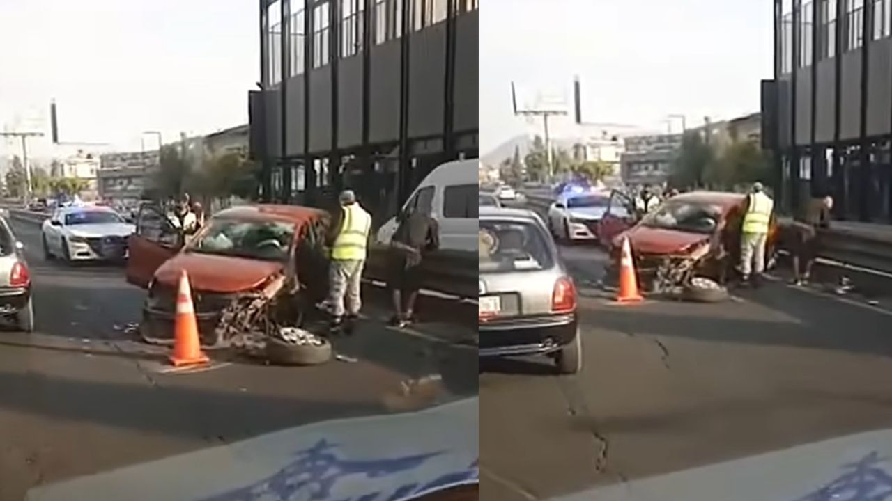 Accidente generó tráfico intenso y cierre en la autopista México-Puebla hoy: Circulación hacia CDMX