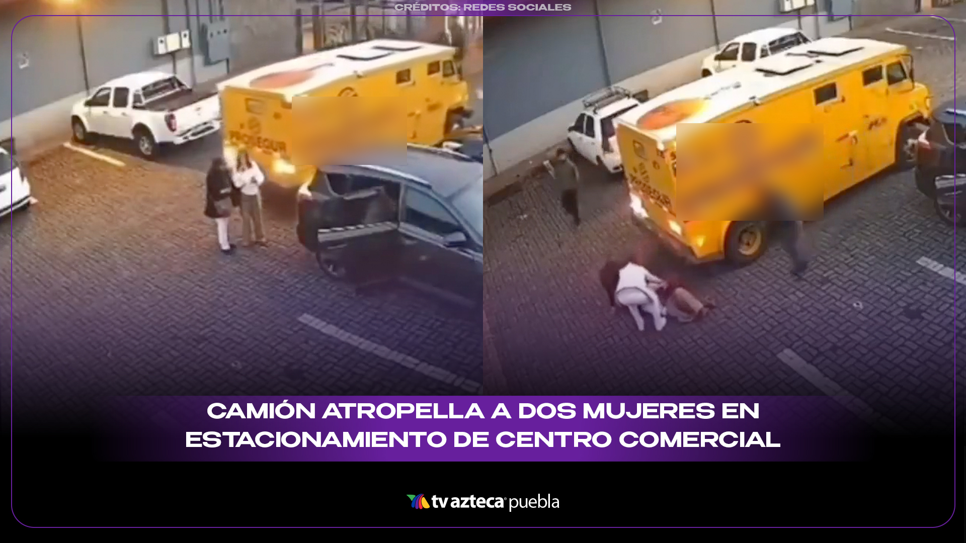 Camión atropella a dos mujeres en estacionamiento de centro comercial en Chile