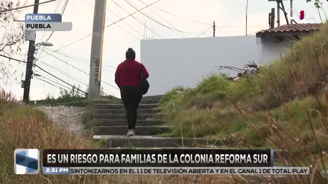 En pésimas condiciones paso en colonia Reforma Sur