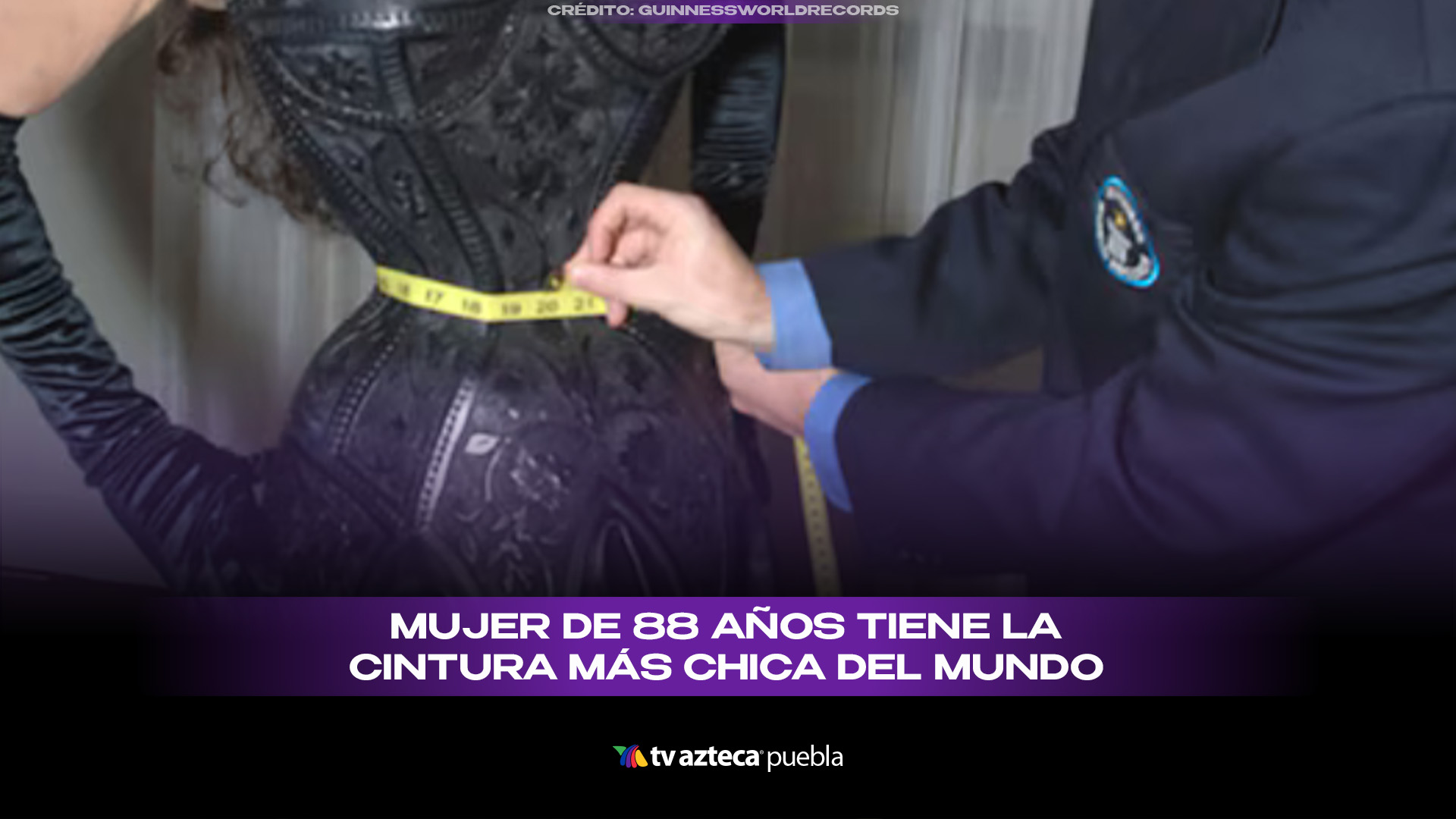 Cathie Jung mantiene récord mundial con 38 cm de cintura