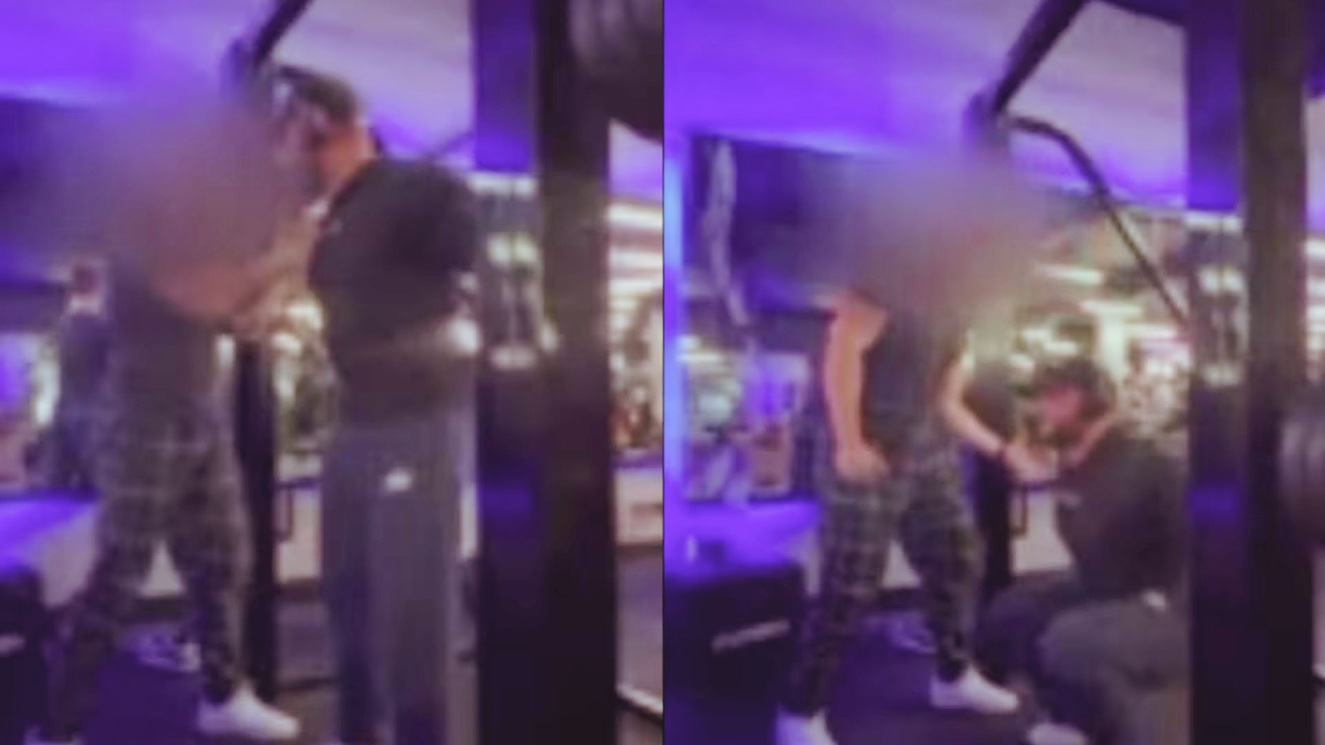 Video Hombre se fractura ambas piernas al hacer sentadillas con pesas ...