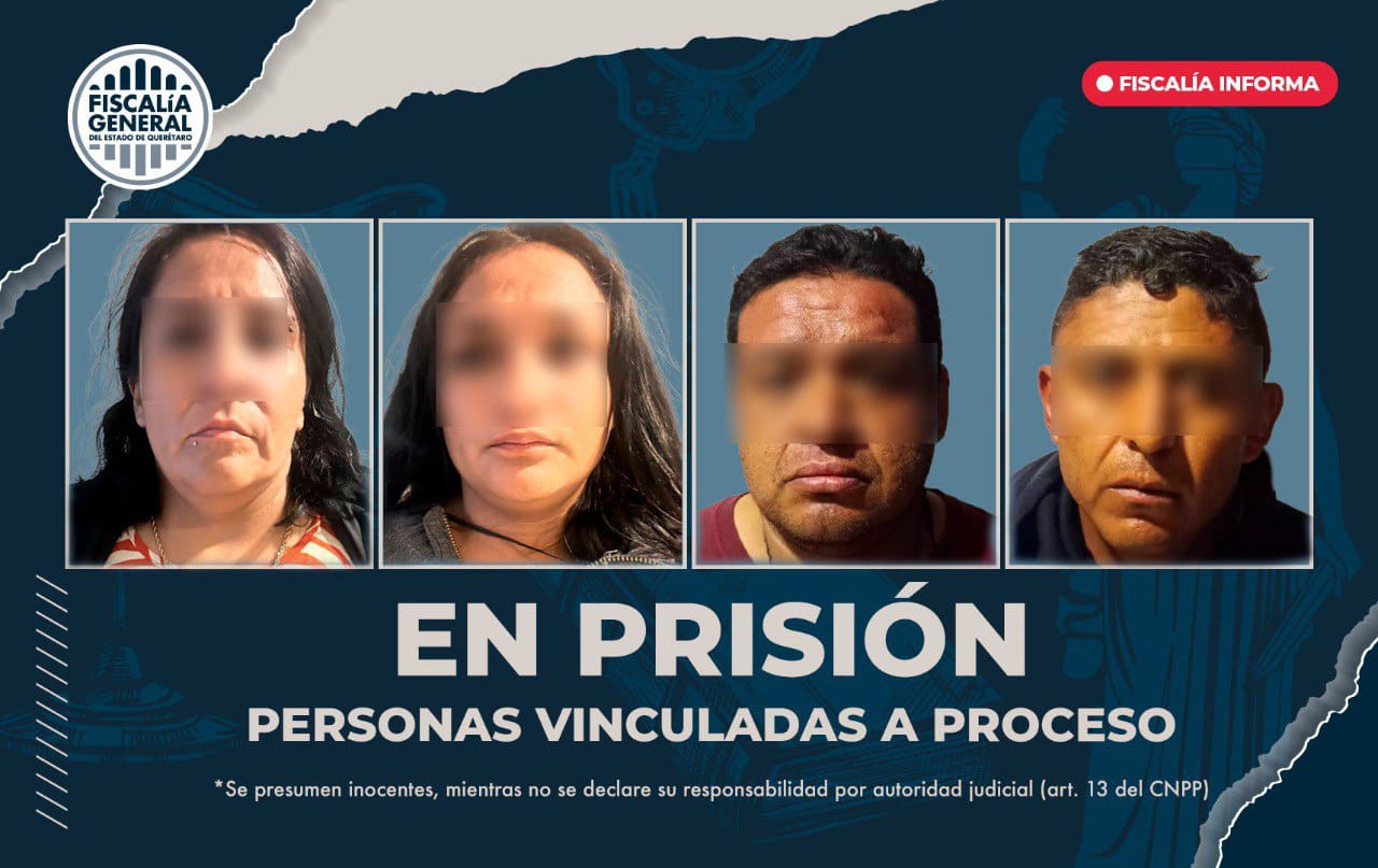 Cuatro detenidos por robo de camioneta en San Juan del Río