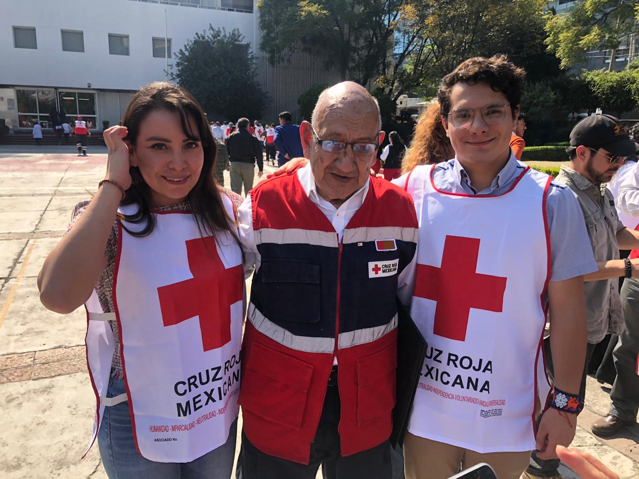 Cruz Roja Mexicana conmemora el Día Internacional de los Voluntarios.