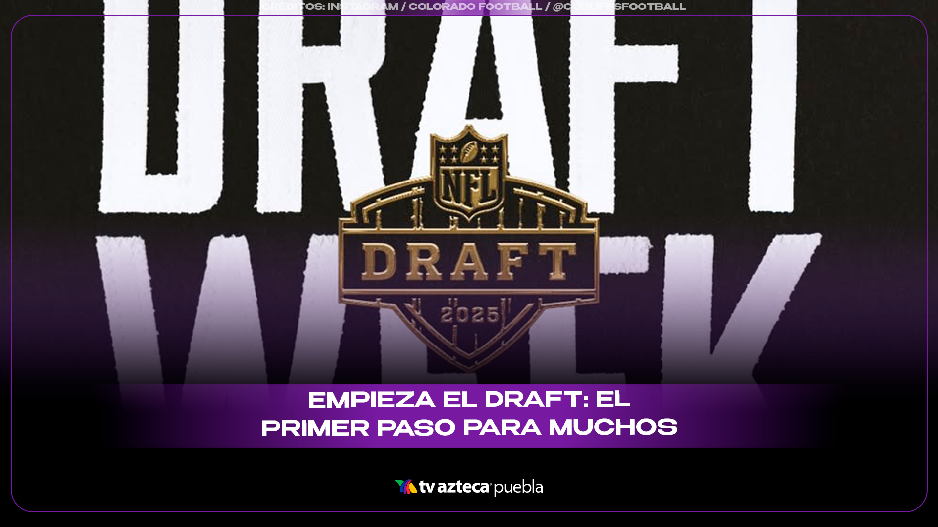 Draft de la NFL 2026 arranca con Fernando Mendoza como posible número uno global.