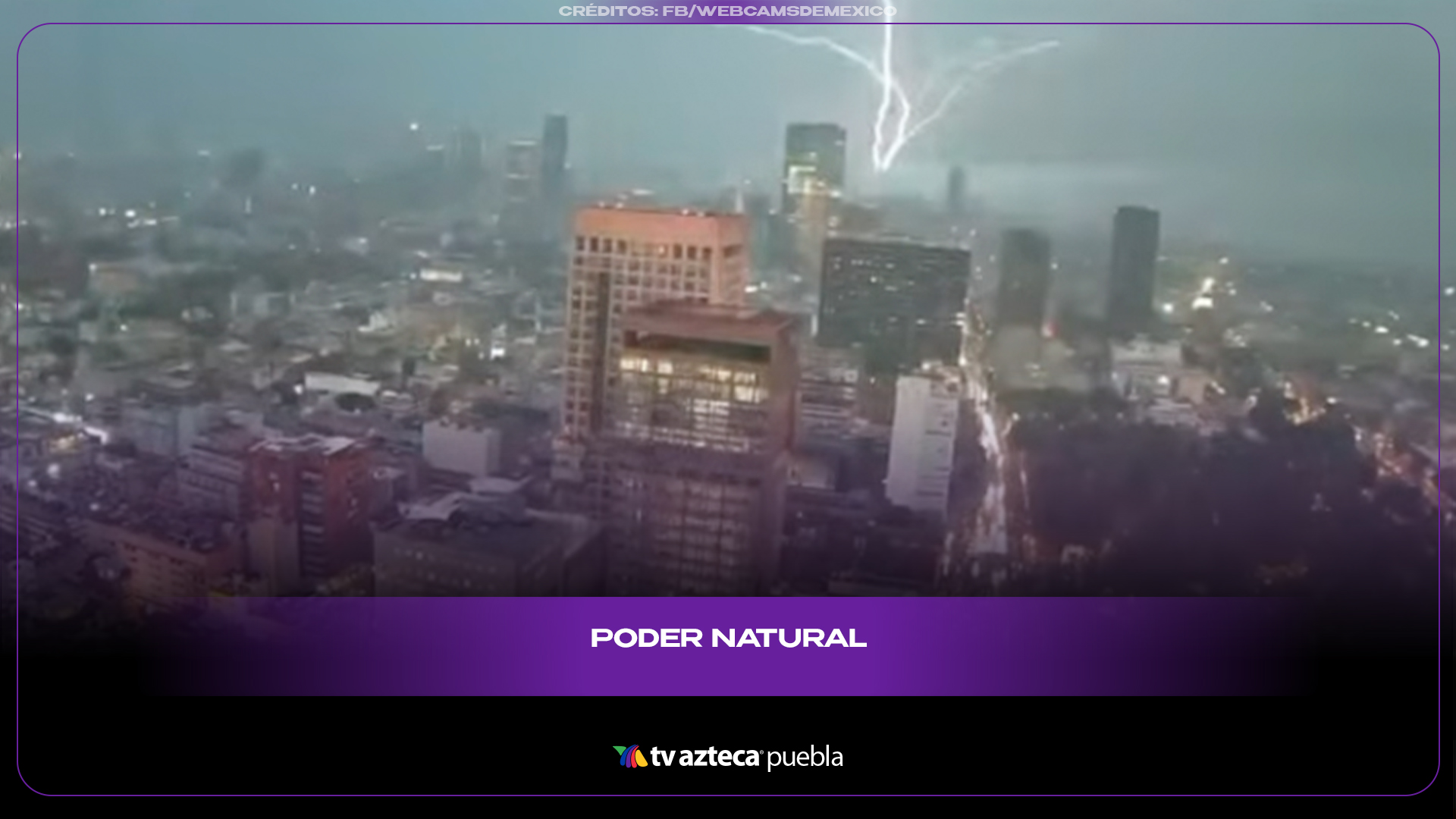 Rayo impacta la Torre Latinoamericana y sorprende a la CDMX