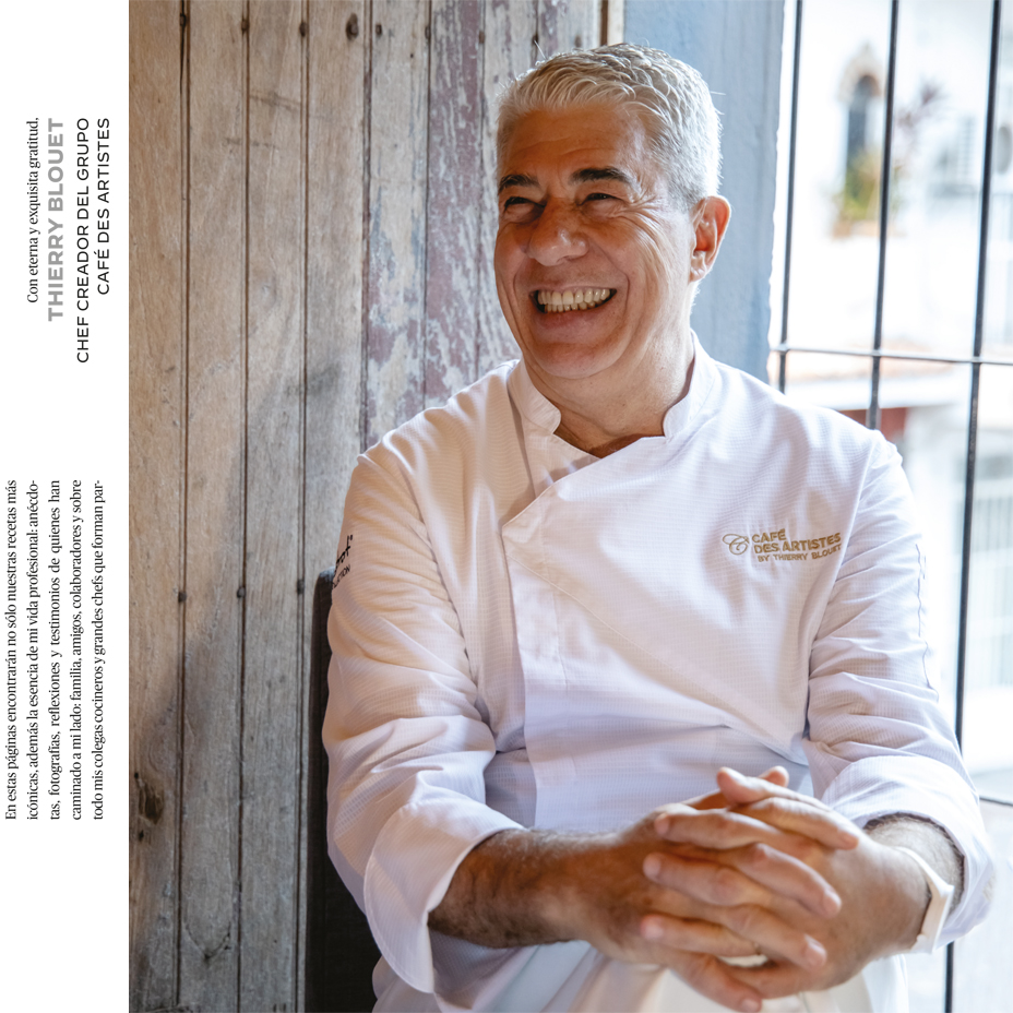 Thierry Blouet: 35 años de transformar el sabor en arte (y un libro