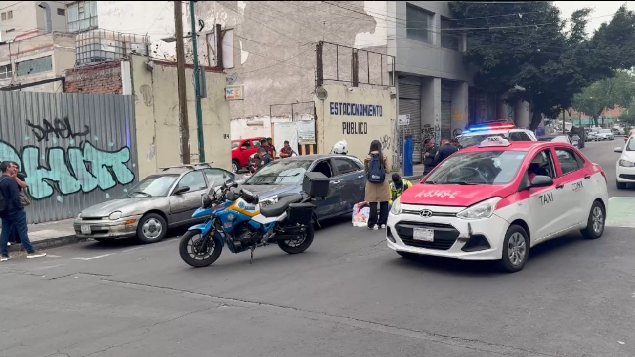 Atropellan a mujer de la tercera edad en la colonia Juárez de la CDMX