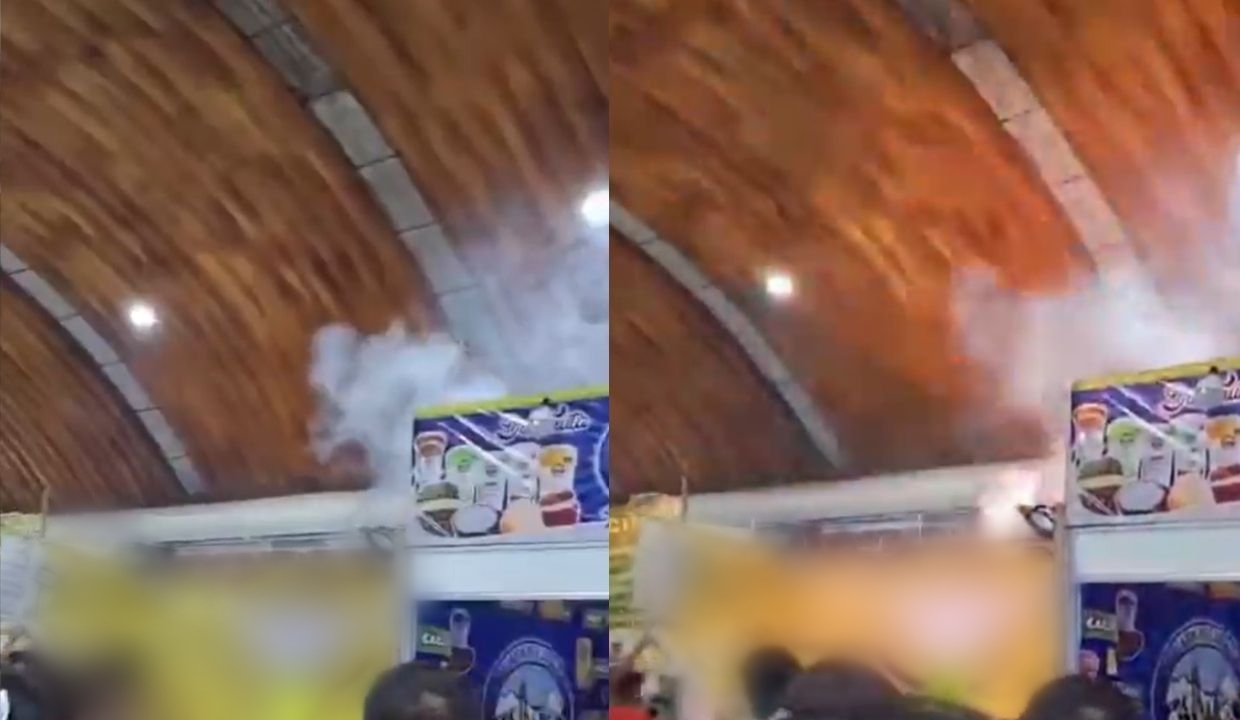 VIDEO: Filtran presunto MOMENTO EXACTO del INCENDIO en una feria de Tabasco; el siniestro dejó cinco muertos