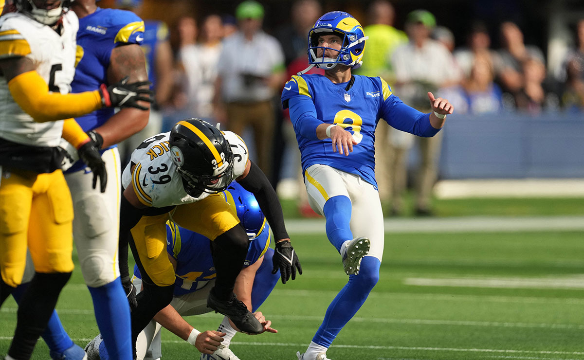 Los Angeles Rams despide al pateador Brett Maher