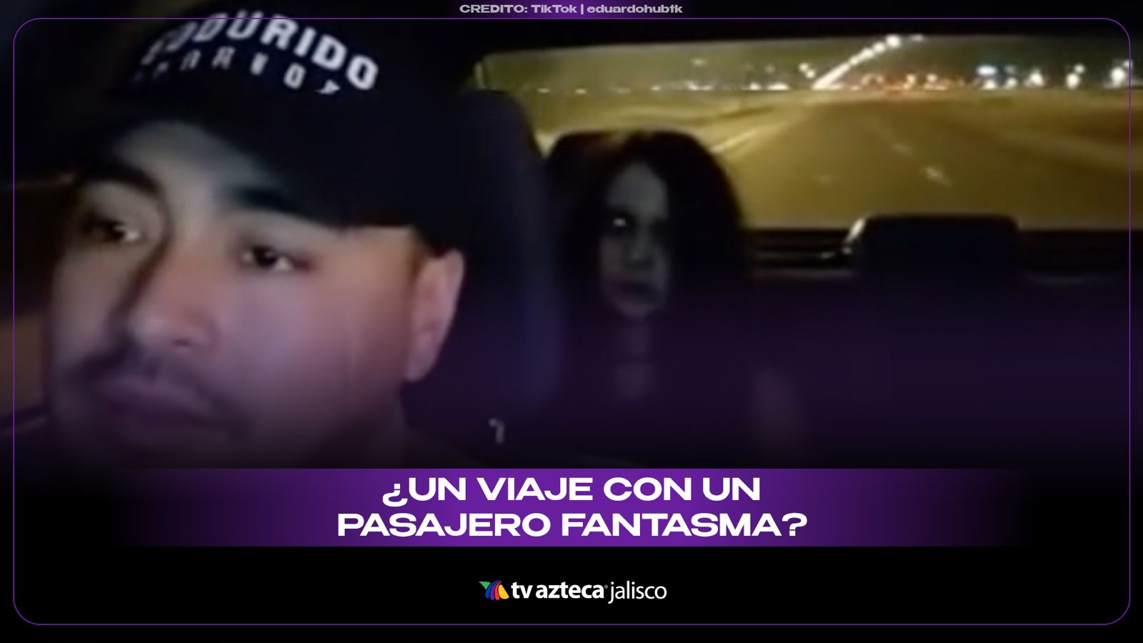 VIDEO | Conductor de Uber transporta a mujer fantasma sin darse cuenta ...