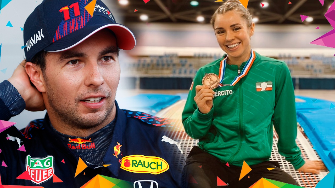 Dafne Navarro y Checo Pérez intercambian disciplinas - Vimarsana News