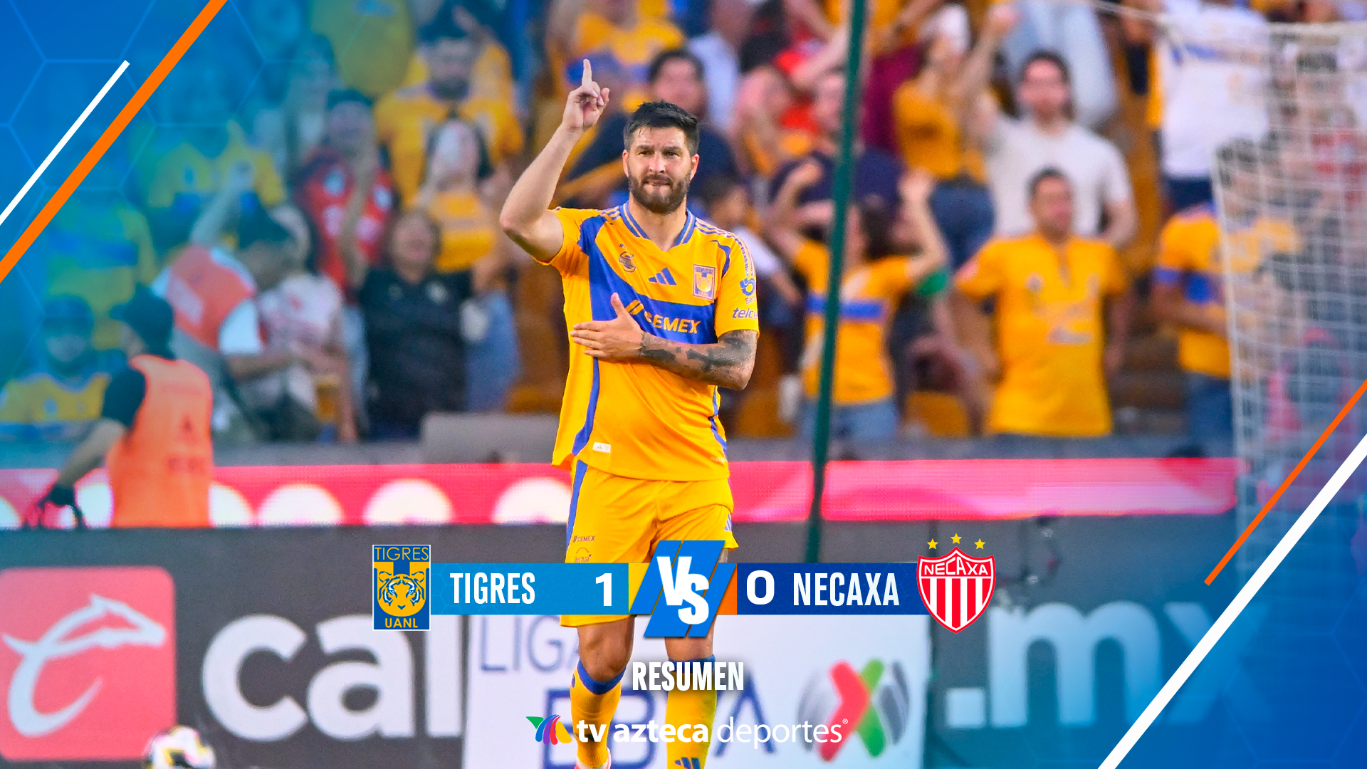 Resumen: Tigres 1-0 Necaxa | Jornada 1, Apertura 2024