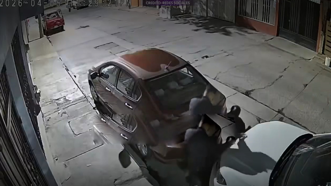 VIDEO: Vecinos sorprenden a presunto ladrón en Solidaridad y lo golpean salvajemente