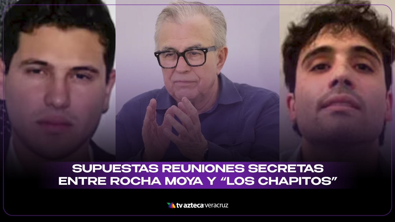Revelan reuniones secretas entre Rubén Rocha Moya y Los Chapitos