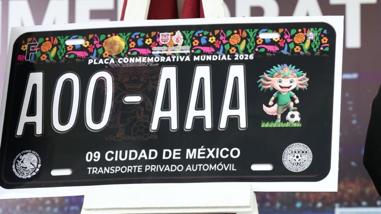 ¿Ya tienes la tuya? CDMX inicia la entrega de las placas del Mundial 2026: Sedes y lo que debes saber