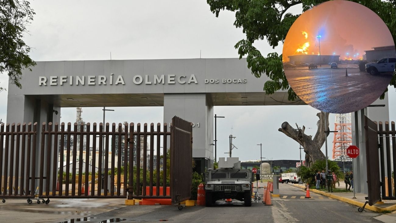 VIDEO: Revelan MOMENTO EXACTO del inicio de la explosión en Dos Bocas que dejó 5 muertos