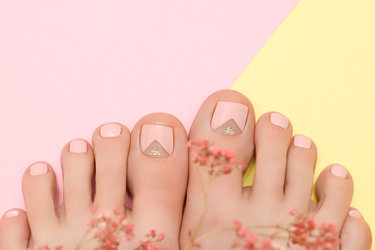 10 ideas de diseños para uñas de los pies