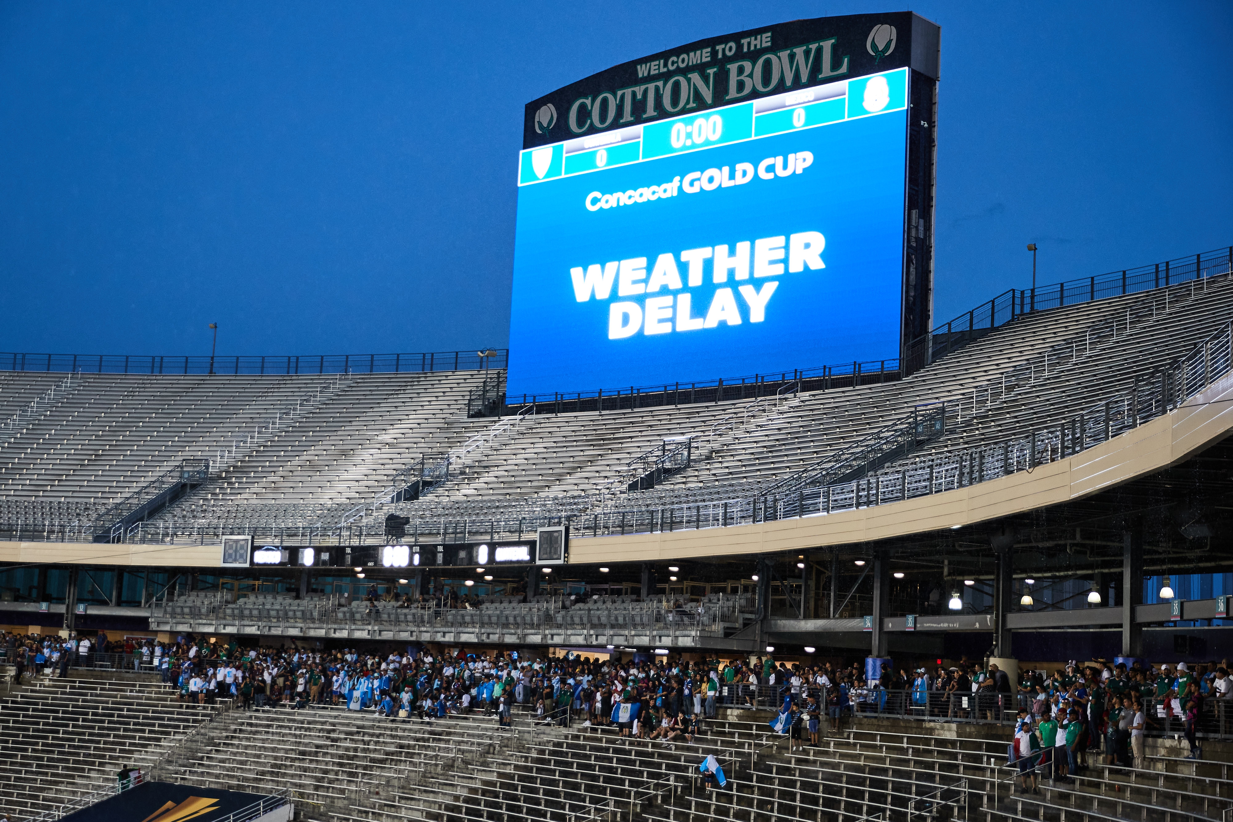 Partido de México vs Guatemala, retrasado por lluvia - Vimarsana News