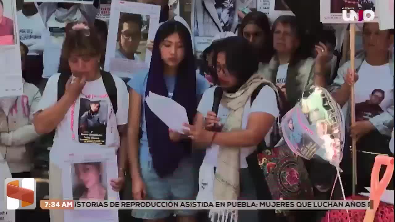 En pleno 10 de mayo, Madres Buscadoras no celebraron, marcharon en Puebla y acusaron indiferencia del gobierno morenista de Alejandro Armenta