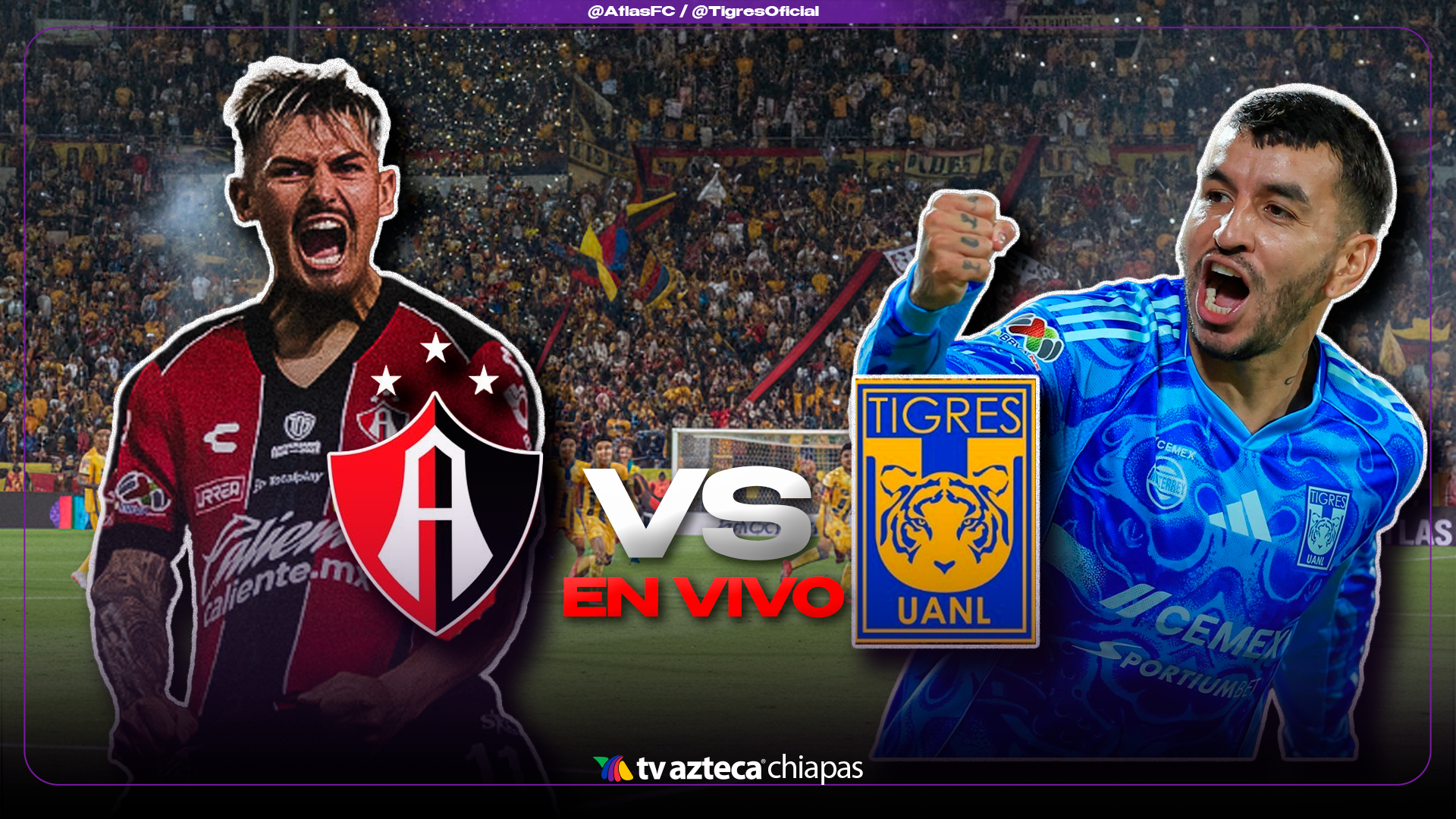 Ver Tigres vs Atlas hoy 24 de septiembre: partido de la Jornada 10 de ...