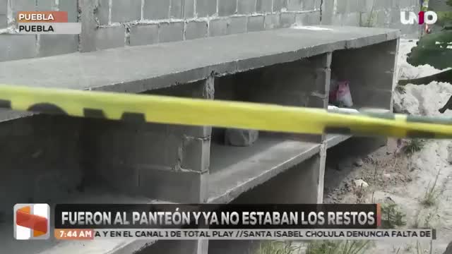 Exhuman restos sin aviso en panteón de Puebla: familia denuncia irregularidades