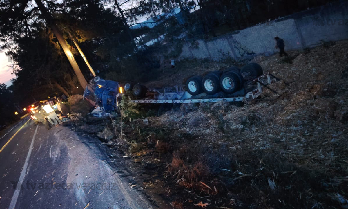 ¿Qué ocurrió en la carretera Xalapa – Perote hoy 12 de mayo 2026?