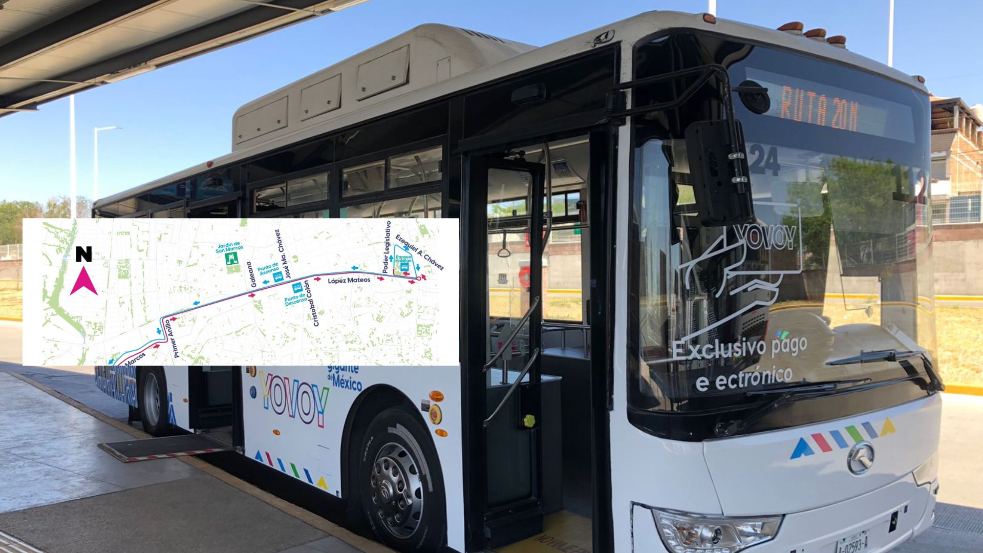 La ruta especial que tendrán los camiones YoVoy Aguascalientes del 15 ...