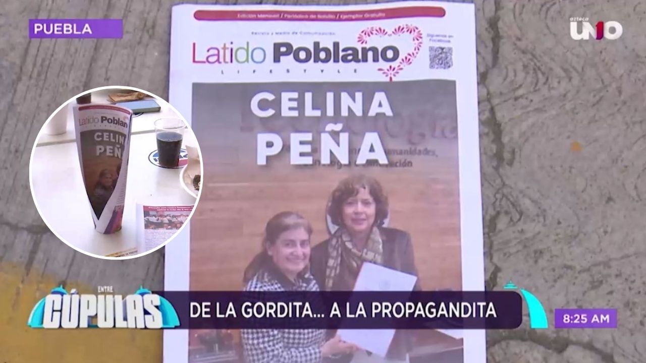 Sátira Cupulosa: ¡De la gordita a la propaganda! Reparten folletos de Celina Peña en feria… sigue la promoción ANTICIPADA de funcionarios de Morena en Puebla