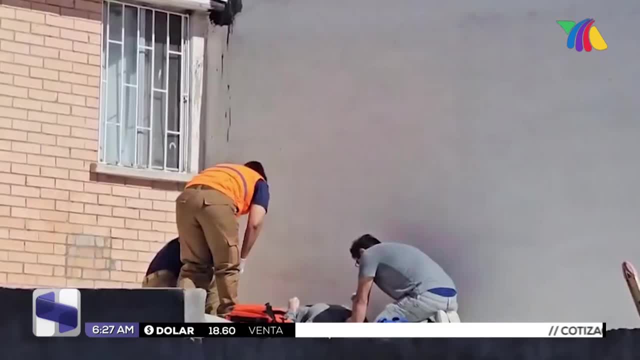 Mujer resulta lesionada tras caer de un techo al norte de la ciudad de ...