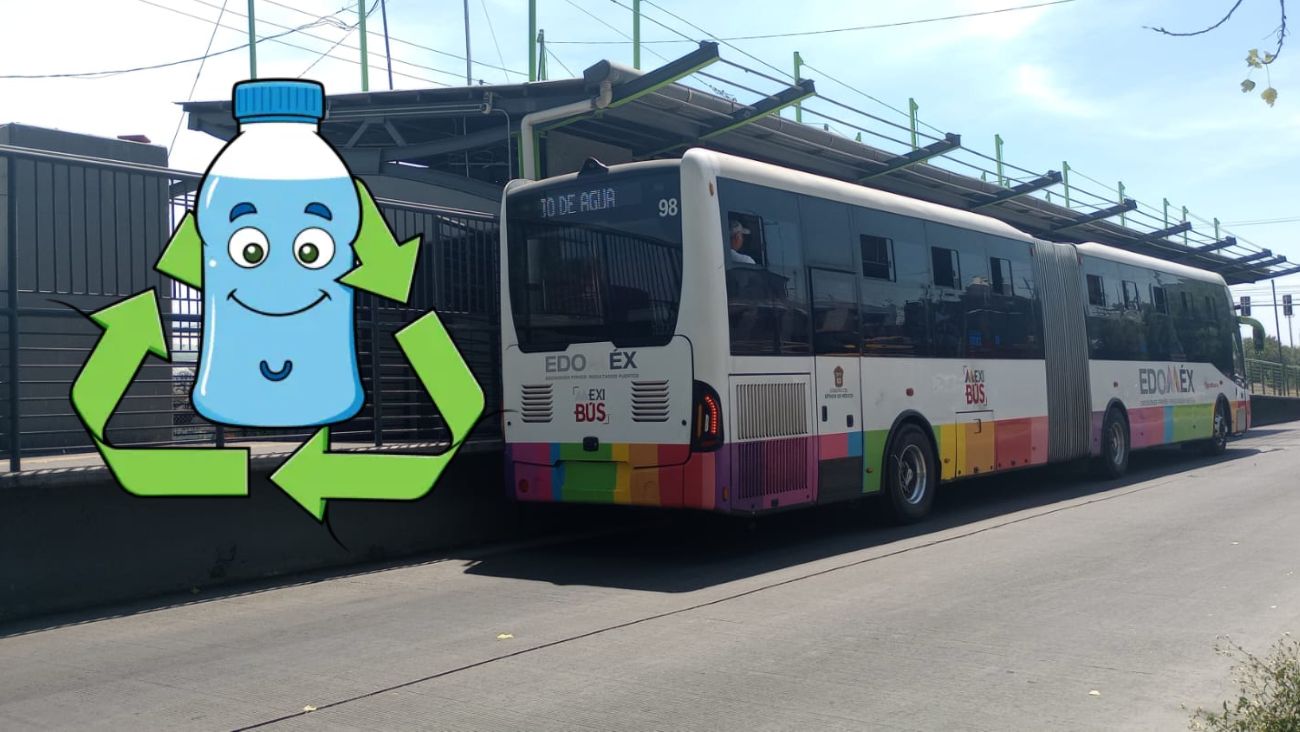 Mexibús y transporte serían gratis con basura reciclable en el Edomex este 2026