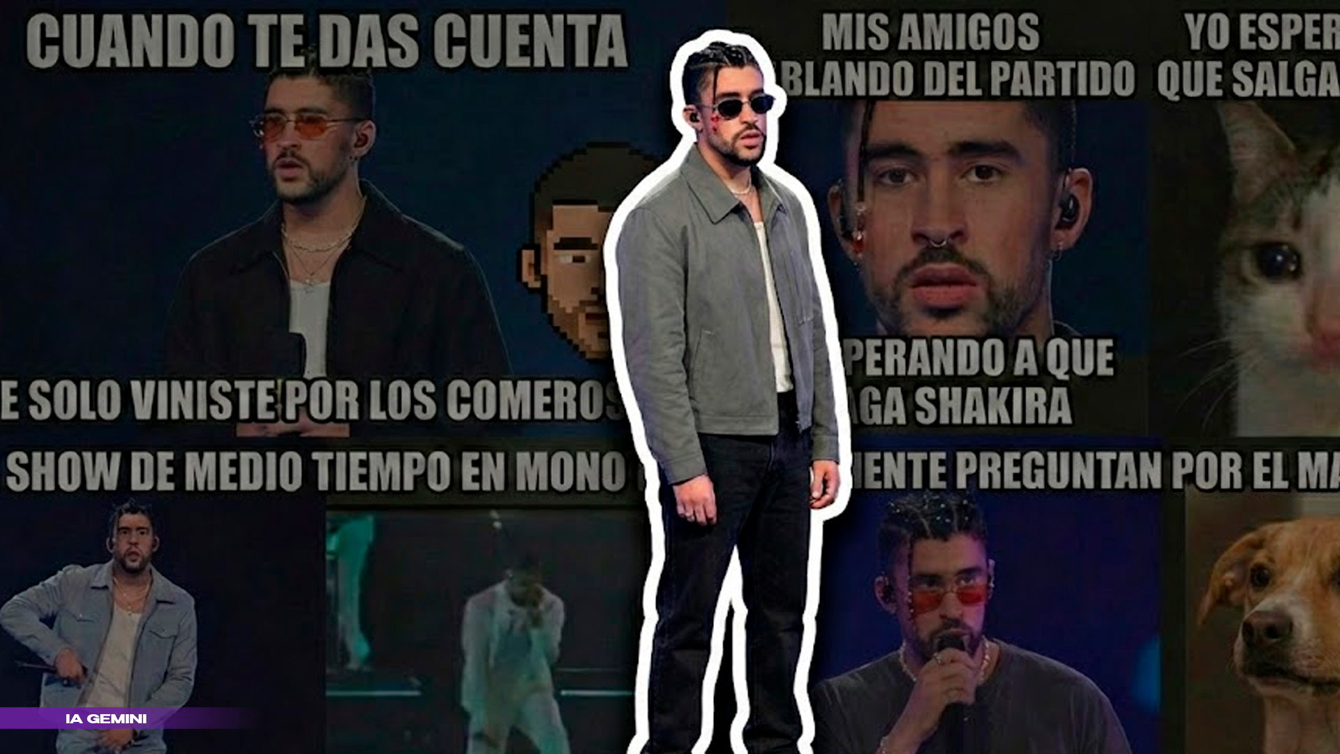 ¡Internet explota! Los mejores memes del histórico show de Bad Bunny en ...