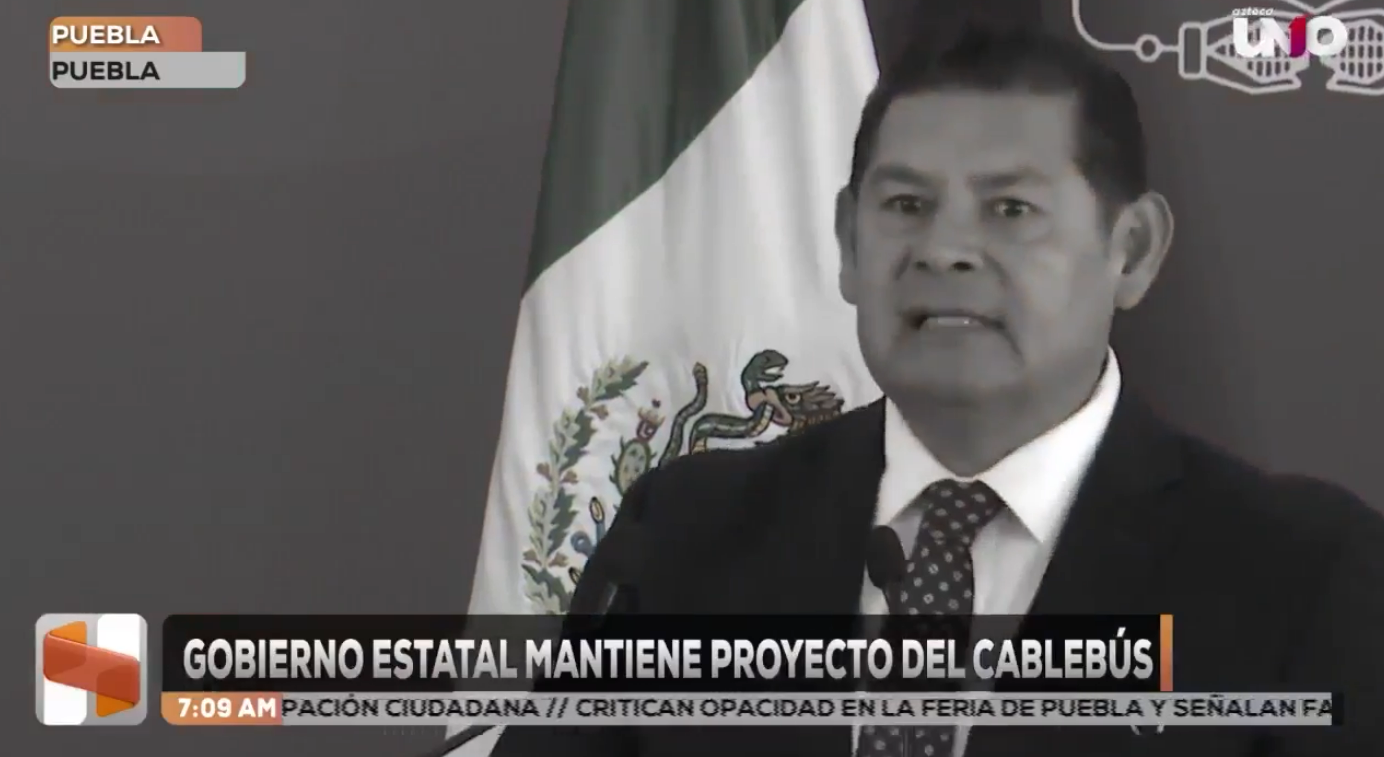 El gobierno de Alejandro Armenta insiste en el Cablebús pese a críticas por falta de transparencia ¿Hay algún interés detrás?